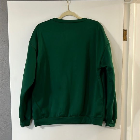 Forest Green 'Spooky' Sweatshirt - Picture 3 of 5